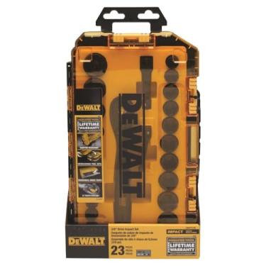 Imagem de DEWALT Conjunto de soquetes de impacto, 23 peças (DWMT74738)