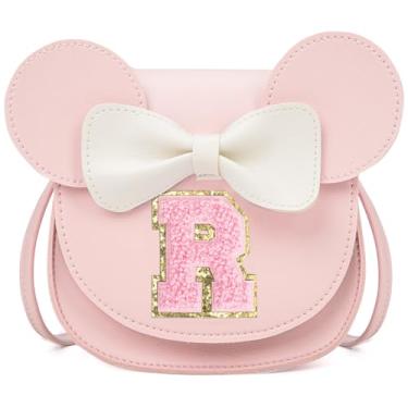 Imagem de OYLOLA Presentes de aniversário para meninas de 3, 4, 5, 6, 7 e 8 anos, bolsa infantil para meninas pequenas, presente para meninas, Rosa-rosa