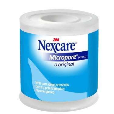 Imagem de Fita Micropore Nexcare Branca - 50 mm x 4,5 m
