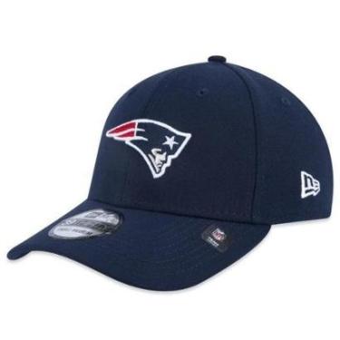 Imagem de Boné New Era Aba Curva 3930 NFL Patriots Team Color Marinho-Masculino