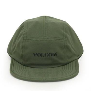 Imagem de Boné Volcom Five Panel Stoke Stone - Verde Militar-Unissex
