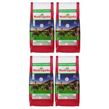 Imagem de 4 Erva mate Chimarrão MADRUGADA TRADICIONAL Sem Glúten 1 kg