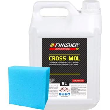 Imagem de Cross Mol Finisher Shampoo Automotivo Limpeza Pesada 5l