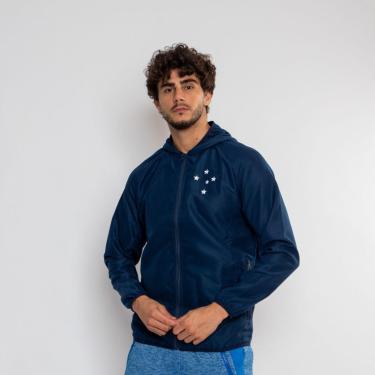 Imagem de Jaqueta Corta Vento Cruzeiro Oficial Grandioso Masculina-Masculino