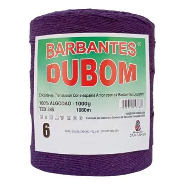Imagem de Barbante Dubom Roxo - 1 Kg - Fio 6 - 1080m - Barbantes DUBOM