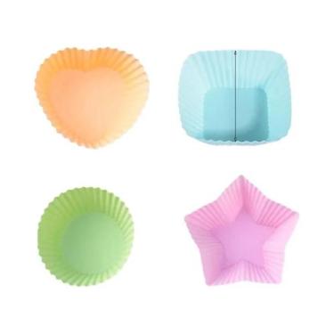 Imagem de Divisórias De Silicone Para Lancheira Infantil, 4 Peças, Acessórios Pa