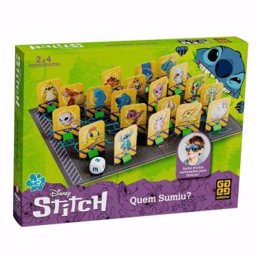 Imagem de Jogo De Tabuleiro Quem Sumiu Stitch - Grow