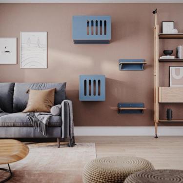 Imagem de Prateleira para Gatos 100% MDF 50x 22x 30 cm Fredy - Ferpa Design