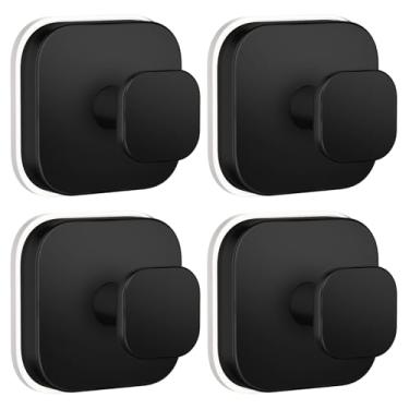 Imagem de Ganchos de ventosa para chuveiro, ganchos de chuveiro resistentes para parede de banheiro, janelas de vidro, portas lisas para pendurar toalhas, roupões, casaco, gancho reutilizável para grinaldas de