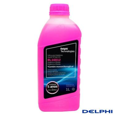 Imagem de Rl10012 - Aditivo Radiador Diluido Rosa 1L - Organico Veiculos Leve / Pesado / Agricola / N - Delphi