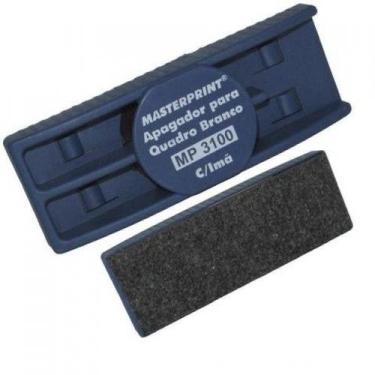 Imagem de Apagador Para Quadro Branco Com Imã Azul - Masterprint