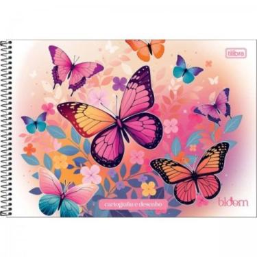 Imagem de Caderno De Cartografica E Desenho Bloom 80 Fls Capa Sortida - Tilibra