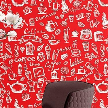 Imagem de Papel de Parede Adesivo Autocolante Decoração Cozinha Área Gourmet 10 Metros