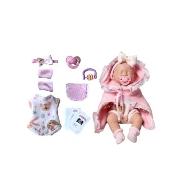 Imagem de Bebe Reborn Boneca Realista Silicone Com Itens Pode Banho