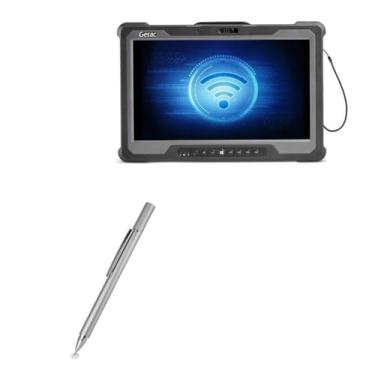 Imagem de Caneta Stylus Getac A140, BoxWave [Caneta Stylus capacitiva FineTouch] Caneta Stylus super precisa para Getac A140 - Prata metálica