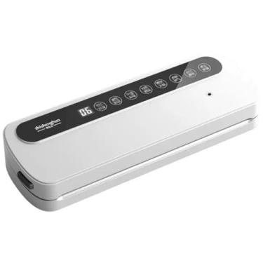 Imagem de Máquina seladora a vácuo de precisão, vedação estendida de 30 cm, branca, modos de alimentação: seco/molhado/óleo/pó, automático de um botão, selador de alimentos potente e compacto, mantém os