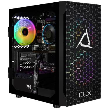 Imagem de CLX - SET Gaming Desktop - Intel Core i7 12700F - 16GB de memória DDR4 3600 - GeForce RTX 4060 Ti - 2TB NVMe M.2 SSD - Preto-TGMSETRTA3709BM