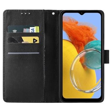 Imagem de Capa Carteira M14 Compatível Samsung Porta Cartões Preta Capinha Flip Case