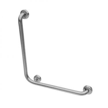 Imagem de Barra de Apoio para Banheiro em "L" 70X60cm Inox - Geris