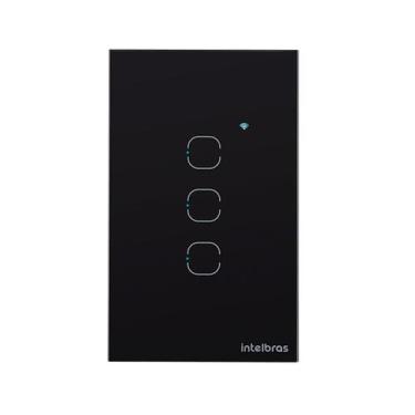 Imagem de Interruptor smart zigbee touch 3 preto ezs 1003 4850049 - INTELBRAS
