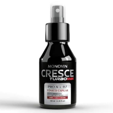 Imagem de Tônico Turbo 100ml Crescimento capilar Barba E Bigode Sérum Original Registrado ANVISA