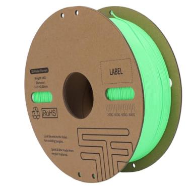 Imagem de Filamento do PLA 1.75mm alta velocide alta precisão 3D Printer Filament para modelos detalhados carretel verde 1kg
