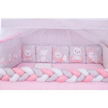 Imagem de Kit Berço Sublimado com 13 peças - Estampas meninos e meninas - morada