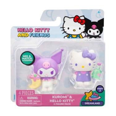 Imagem de 2 Bonecas Kuromi E Hello Kitty (Poção Verde) - Hello Kitty
