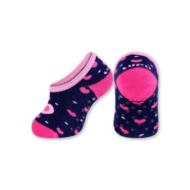 Imagem de Sapatilha Bebê Antiderrapante Lupo 2123-044, Azul marinho