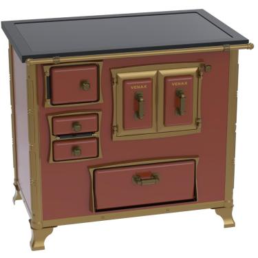 Imagem de Fogao a Lenha Venax GII n 2 Renaissance Premium Tabaco SD