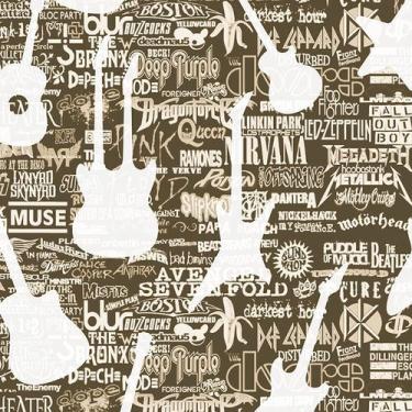 Imagem de Papel de Parede Adesivo Casual Rock and Roll - 157 - Multimpressão