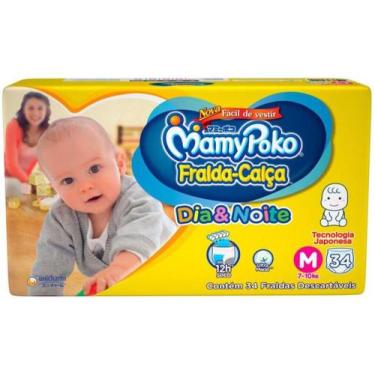 Imagem de Fralda Calça Mamypoko - Dia & Noite - Tam M - 34 Tiras/ Unidades