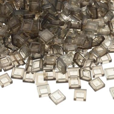 Imagem de PATIKIL 333 Pcs Flat Blocks Bulk, 1x1 Square Bright Tea Classic Tiles Smooth Surface Mini Building Blocks Accessories Compatible Bricks Kits for Building Floor Walls Mosaic Pixel Arts