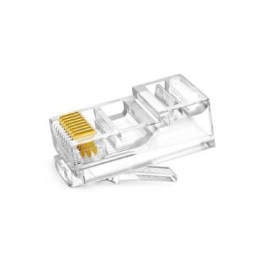 Imagem de Conector Rj45 Passagem Ez Crimp - Cat5E - Cirilo Cabos