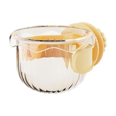 Imagem de Bothyi Prato de alimentação para pássaros, copo, galinheiro, tigela pequena removível para água, arara com suporte de braçadeira, recipiente, caixa, tigela, Amarelo