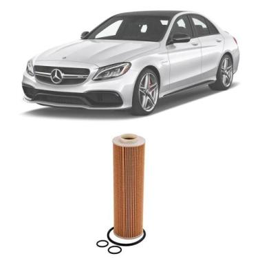 Imagem de Filtro de Óleo Mann Mercedes-Benz C-200 2008-2014