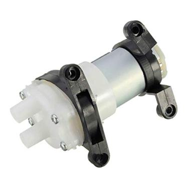 Imagem de Milageto DC 6-12 V 385 diafragma auto-escorvante bomba de perfuração tanque de água para aquário