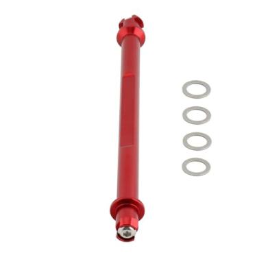 Imagem de UGPLM Apoio para os pés para motocicleta, suporte para extensão do apoio para os pés, haste de suporte, Vermelho