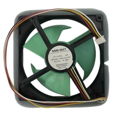 Imagem de Novo FBA12J14V DC 14V 0,28A 125 * 125 mm Ventilador de resfriamento quadrado de geladeira com quatro linhas