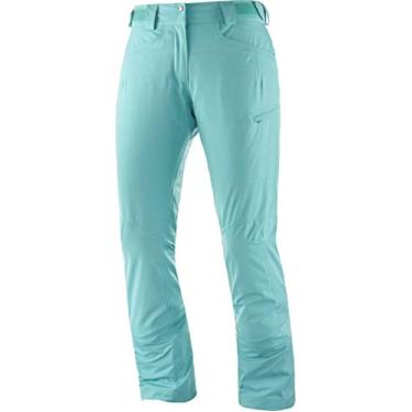 Imagem de Calça feminina Fantasy da Salomon W, Blue Turquoise, Large/R