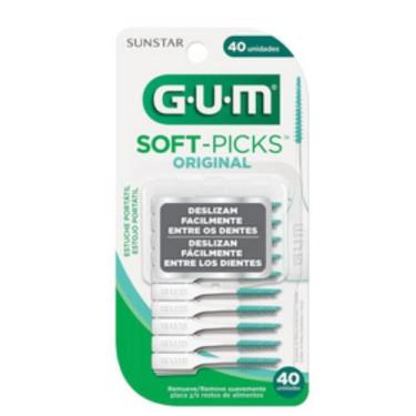 Imagem de Escova De Dentes Gum Soft Picks C/40 Unidades 632