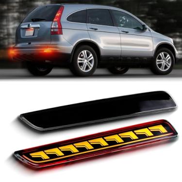 Imagem de ZDEERAOTO Lâmpada refletora de para-choque traseiro luz de neblina DRL sequencial kit de recursos da lâmpada de seta para Honda CRV CR-V 2010 2011, lâmpada traseira refletor traseira LED substitui o