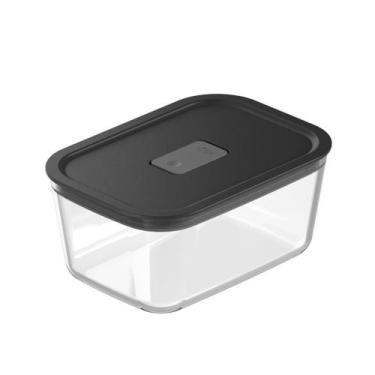 Imagem de Pote Mantimento Vidro Hermético 1,2L Fresh Lock Válvula - OU