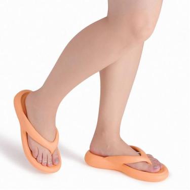 Imagem de Chinelo de Dedos Piccadilly Marshmallow EVA Macio Conforto, 35, Salmão