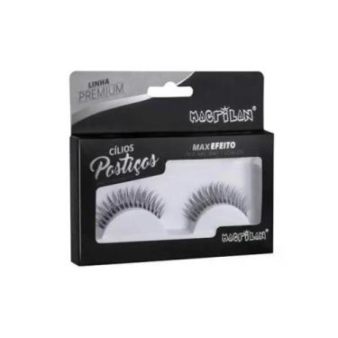 Imagem de Cílios Postiços Fios Naturais e Longos Macrilan