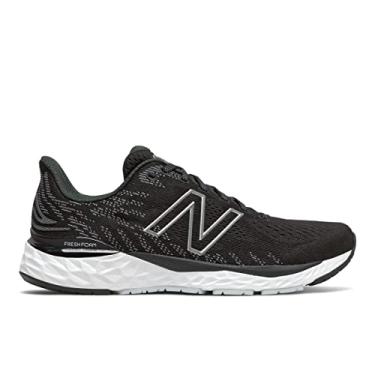 Imagem de New Balance Tênis de corrida masculino Fresh Foam 880 V11, Preto/branco, 44