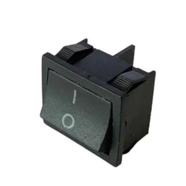 Imagem de Chave gangorra on/off 4 polos preta 6a-250v - Chaves