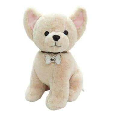 Imagem de Luckys Simulation Dog Handmade Realistic Character Toy Dog Bicho de pe