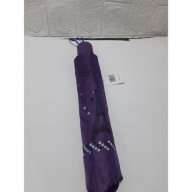 Imagem de Guarda Chuva SombrinhaTorre Eiffel Grande - ying, Roxo