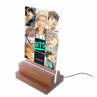 Imagem de Abajur e Luminária decoração BTS 3 - Visaoled